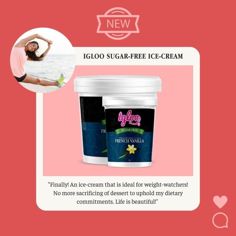 Igloo Sugar Free Premium Ice Cream - Image 3