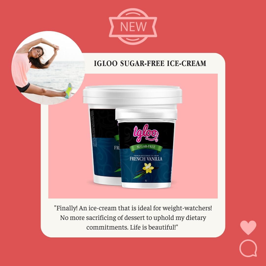 Igloo Sugar Free Premium Ice Cream - Image 3